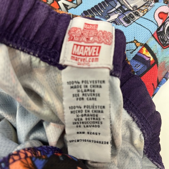 Marvel Guardians of the Galaxy Sleep Pants Mens Adult Size XL Pre-Owned GHM7. - Picture 4 of 5